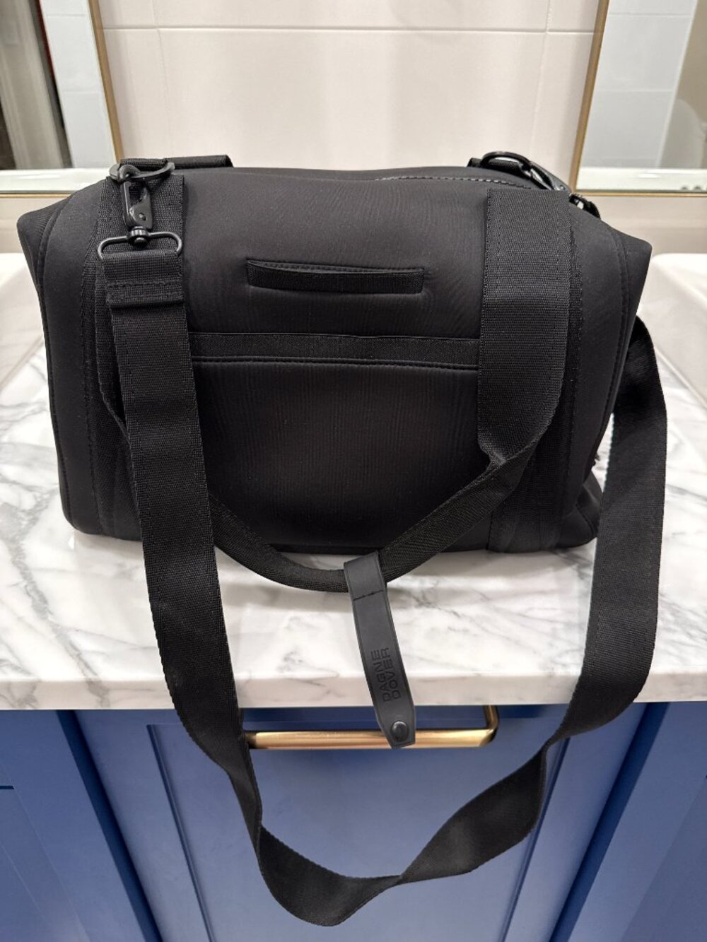 Dagne Dover Landon Neoprene Carryall Bag - Onyx Medium - Picture 2 of 2